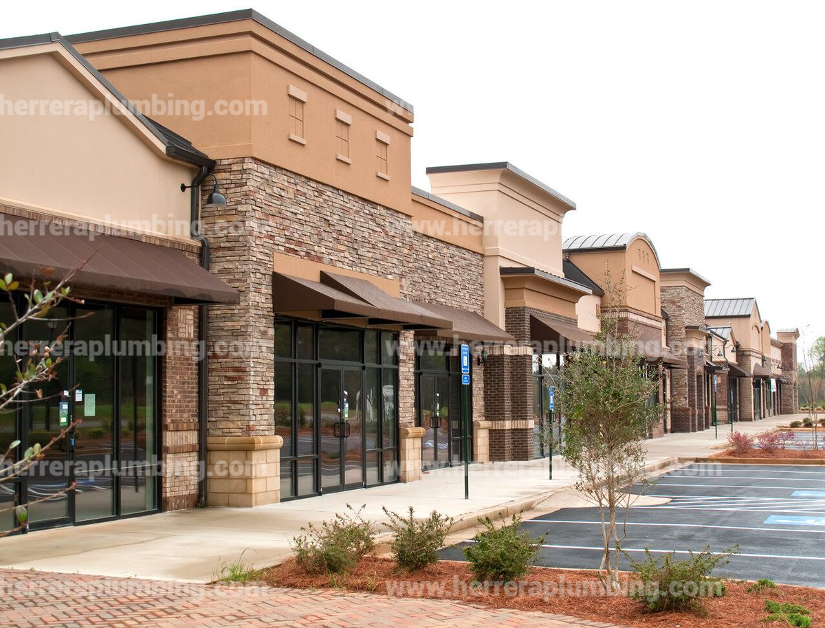 Shopping Center Plumbing Installation Services