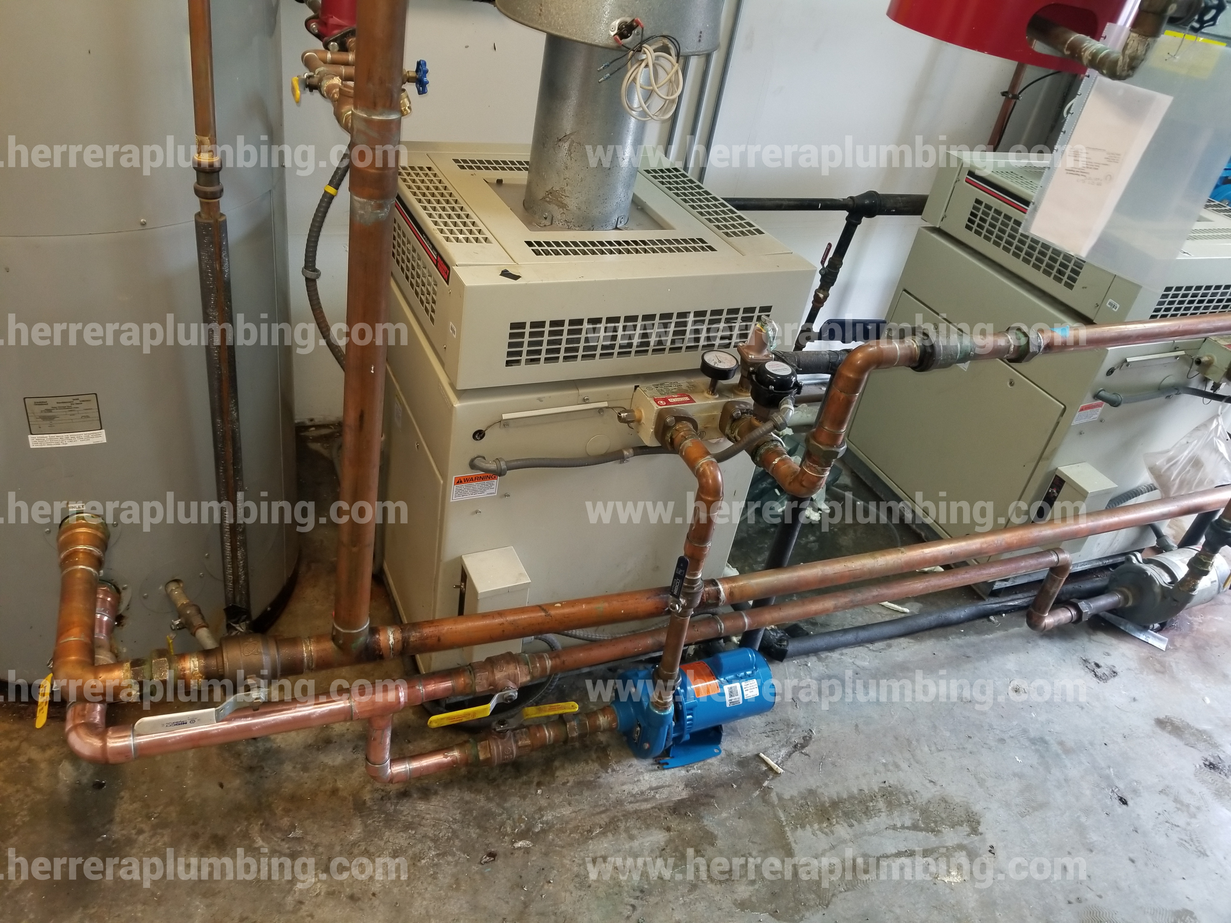 commercial plumbing in Pasadena